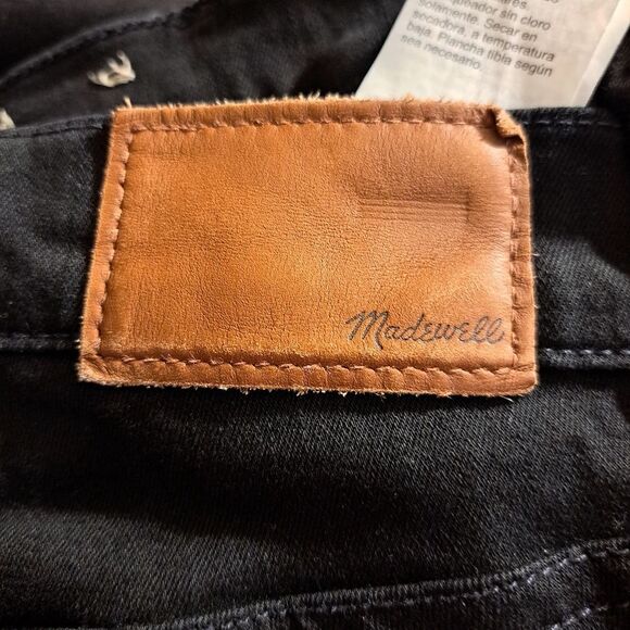 Madewell Black 9-Inch High-Rise Skinny Jeans Size 28 Everyday Comfort Denim - Picture 9 of 16